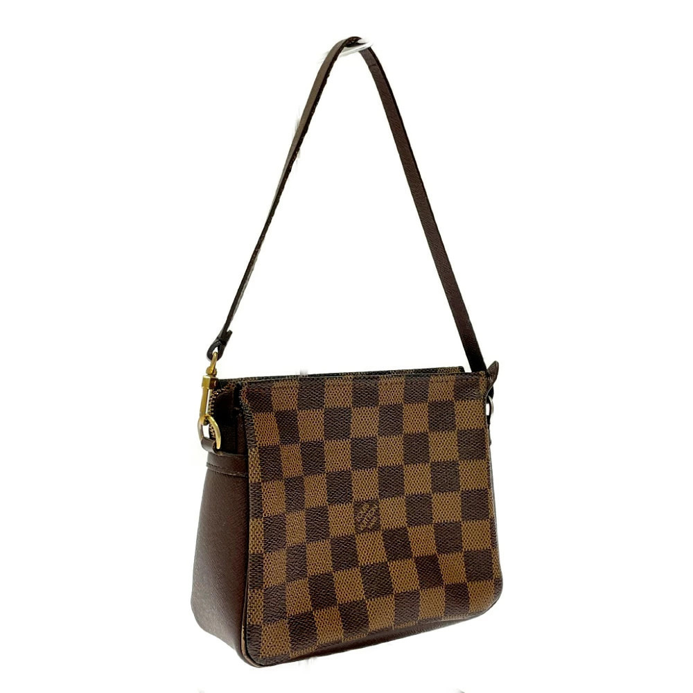 Louis Vuitton Damier Makeup Clutch Trousse Brown